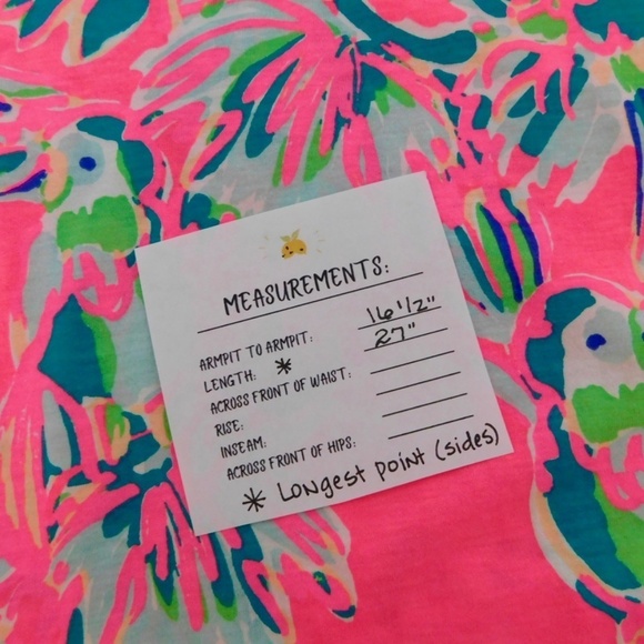 LILLY PULITZER Toucan Can Monterey Tank Top Dragonfruit Pink Summer X-Small - Picture 14 of 14